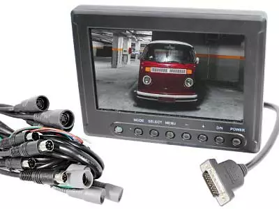 7" TFT-LCD NÄYTTÖ 12/24V - Yleisosat ja tarvikkeet - 5378 - 1