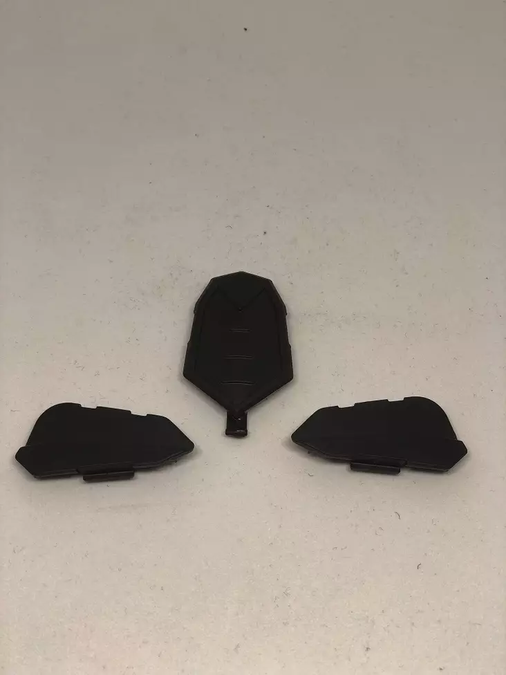 Airoh Commander/Commander 2 Kit Tap Coverscrew Peak/Offroad kit - MP Lipat & ruuvit - 108038 - 1