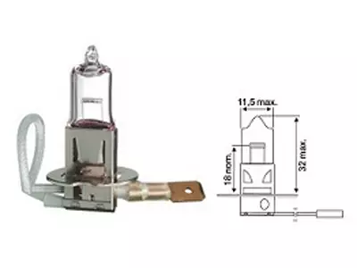 AUTOLAMPPU 1149 24V H3 55W # - Yleisosat ja tarvikkeet - 10358 - 1