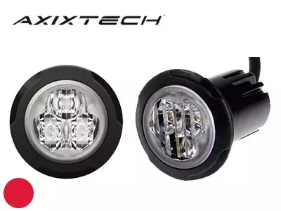 AXIXTECH UR03 PUNAINEN LED-VAROITUSVILKKU R65 - Yleisosat ja tarvikkeet - 52028 - 1