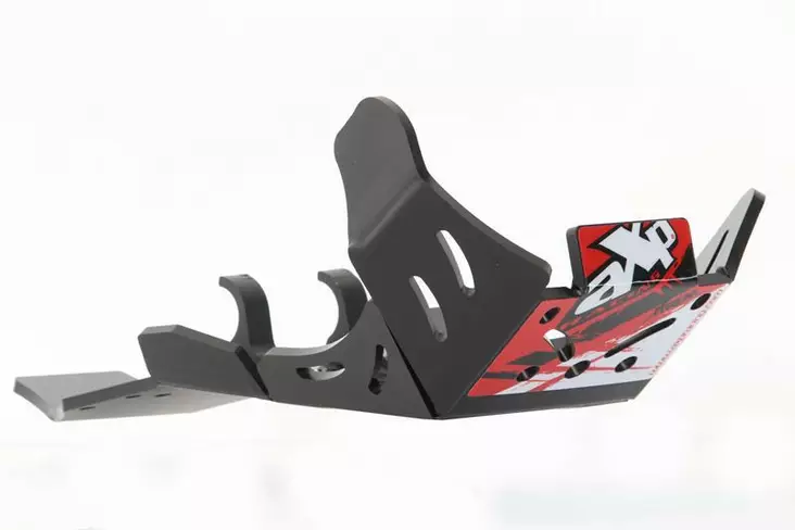 AXP Xtrem HDPE Skid Plate Black Gas-Gas EC250F/EC350F 21-23 - Moottoripyörän Suojat & suojukset - 93578 - 1