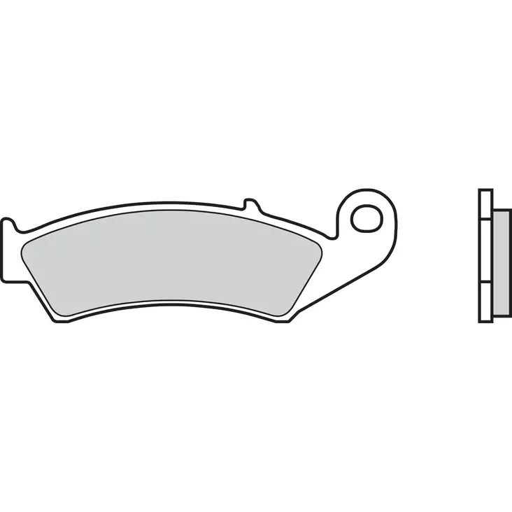 Brembo Jarrupalat Carbon-Ceramic - Moottoripyörän Jarrupalat - 102948 - 1
