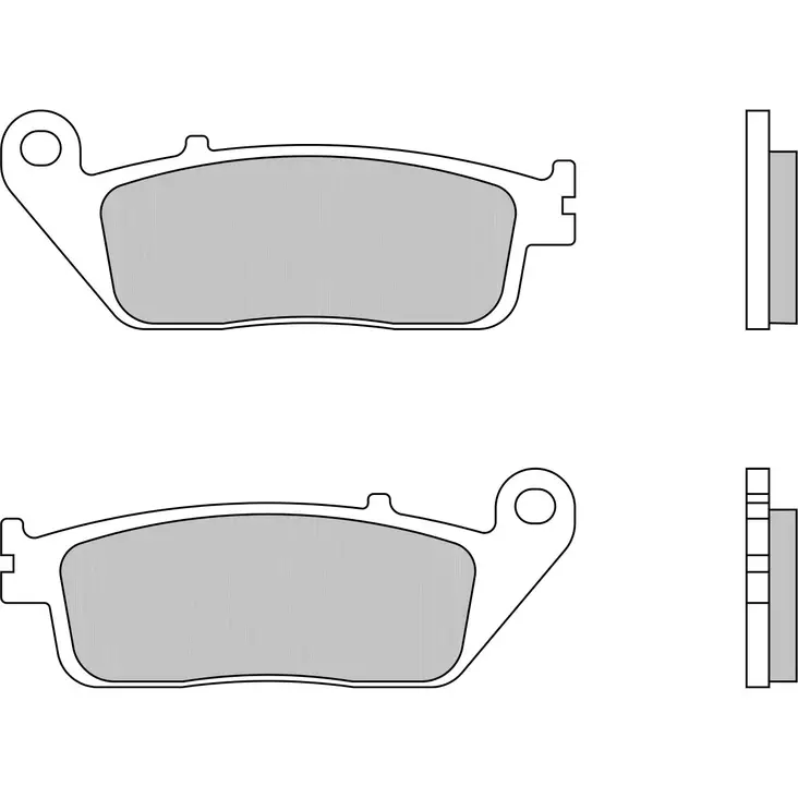 Brembo Jarrupalat Maxi-Scooter - Moottoripyörän Jarrupalat - 103448 - 1