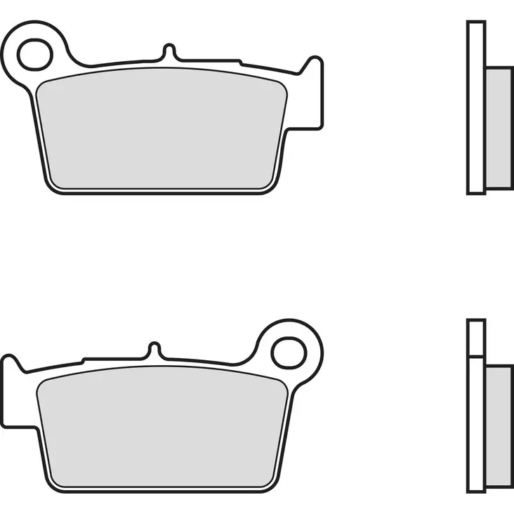Brembo Jarrupalat Sintered Off-Road - Moottoripyörän Jarrupalat - 102408 - 1