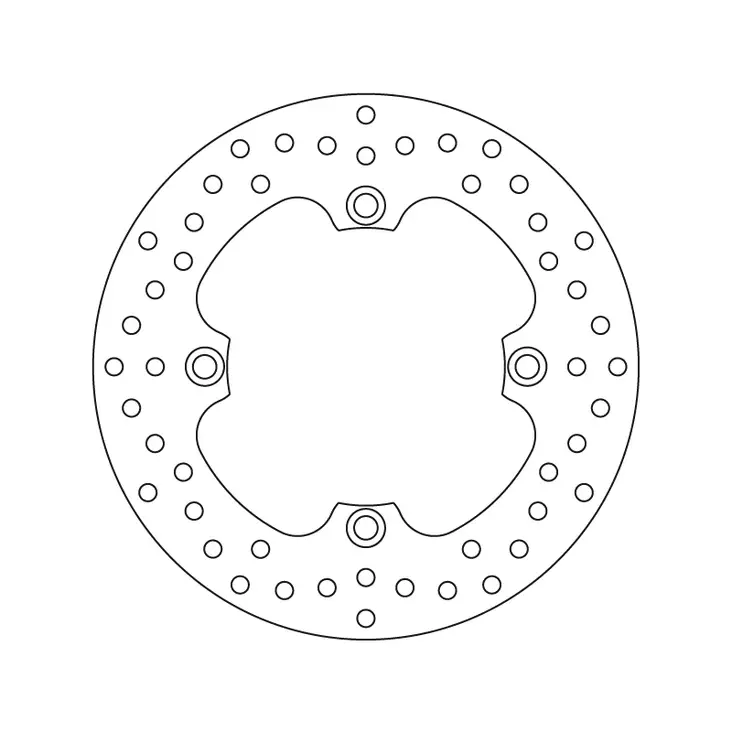 Brembo Serie Oro jarrulevy - Moottoripyörän Jarrulevyt - 102438 - 1