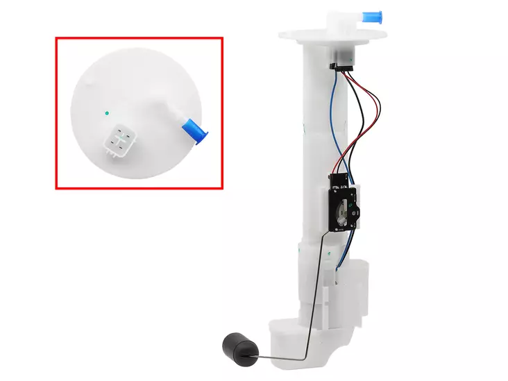 Bronco Polttoainepumppu täydellinen Kawasaki Mule Pro 2012-23 - Mönkijän Polttoaineletkun lisävarusteet - 75708 - 1