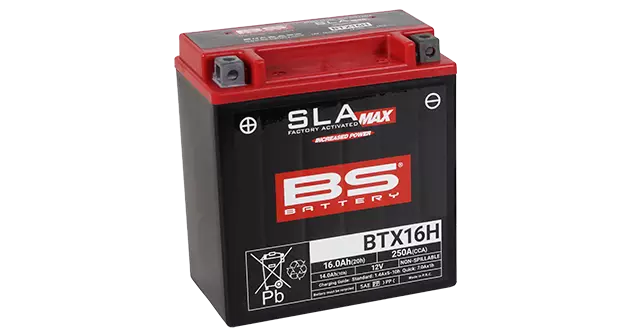 BS Battery BTX16H (FA) SLA MAX - Sealed & Activated - Yleisosat - Akut - 108018 - 1