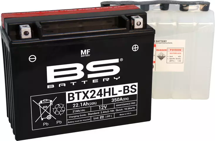 BS Battery BTX24HL-BS MF (cp) Maintenance Free - Yleisosat - Akut - 106968 - 1