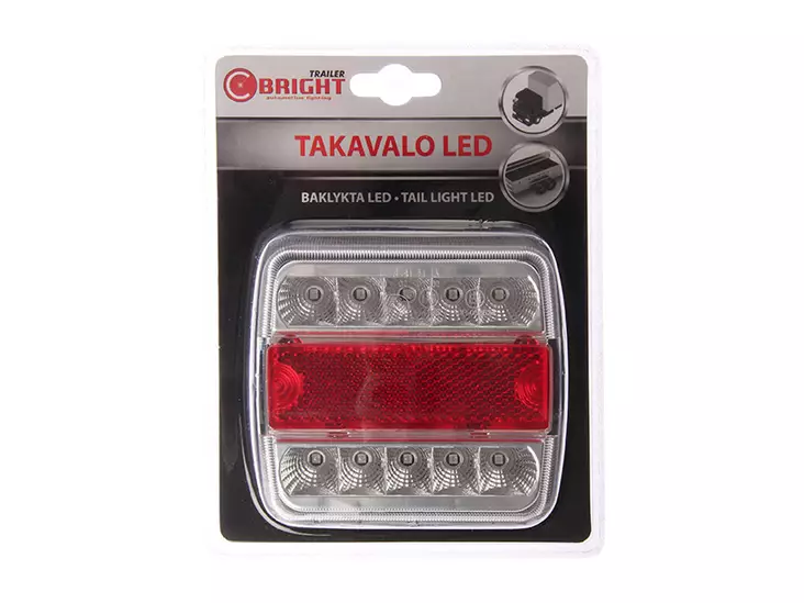 C-BRIGHT LED TAKAVALO 100X100X40MM 12V - Yleisosat ja tarvikkeet - 76458 - 1