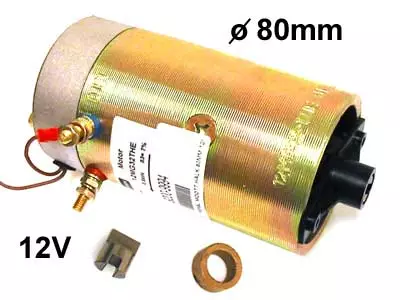 DC-MOOTTORI HALK.80MM CW 12V - Yleisosat ja tarvikkeet - 17038 - 1