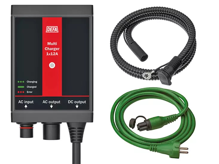 DEFA CHARGERKIT 1X12A - Yleisosat ja tarvikkeet - 12588 - 1