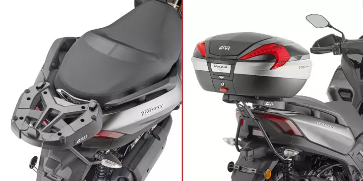 GIVI SPEC.REAR RACK MONOLOCK-MONOKEY Yamaha 2017- - Moottoripyörän Laukkujen kiinnityssarjat & tavaratelineet - 112748 - 1