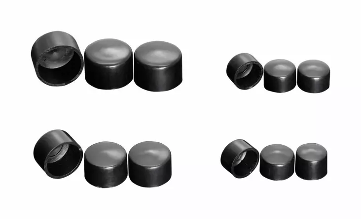 Highway Hawk BLACK COVER HEX. BOLT M8 (W = 12MM) - Moottoripyörän Pultit & kiinnikkeet - 84658 - 1