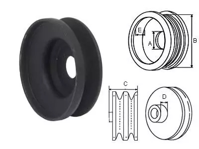HIHNAPYÖRÄ ACR 15/68 1X10 - Yleisosat ja tarvikkeet - 42788 - 1