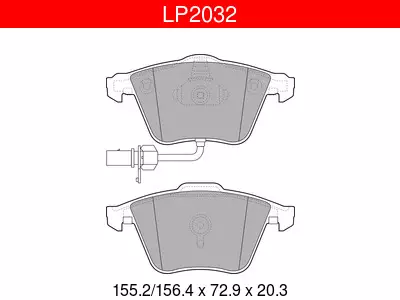 JARRUPALASARJA DELPHI, ETU, AUDI / SEAT / VOLKSWAGEN - Yleisosat ja tarvikkeet - 9218 - 1
