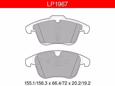 JARRUPALASARJA DELPHI ETU, FORD, LAND ROVER, VOLVO - Yleisosat ja tarvikkeet - 9778 - 1