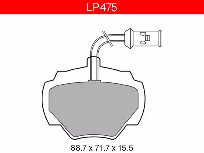 JARRUPALASARJA DELPHI TAKA, LAND ROVER - Yleisosat ja tarvikkeet - 8458 - 1