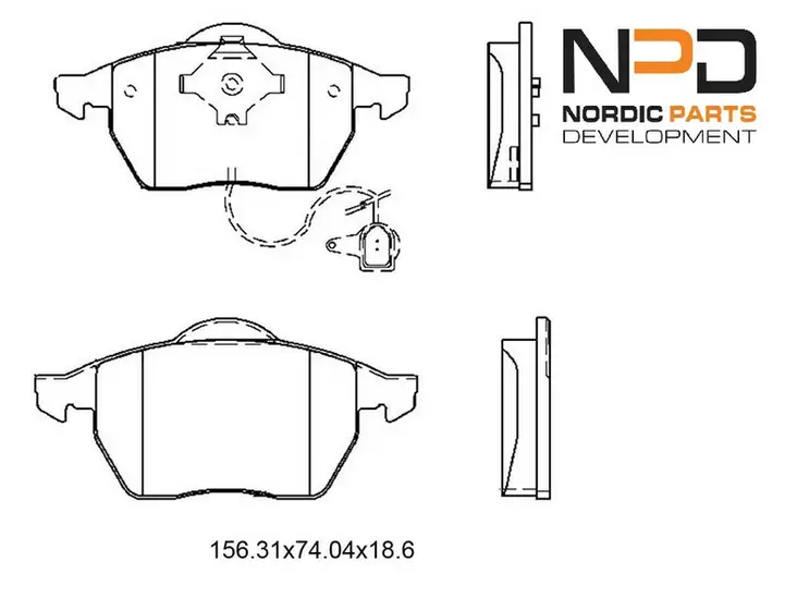 JARRUPALASARJA NPD ETU, AUDI, SEAT, SKODA, VW - Yleisosat ja tarvikkeet - 15038 - 1