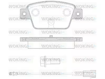 JARRUPALASARJA# WOKING TAKA, ALFA, FIAT, LANCIA - Yleisosat ja tarvikkeet - 5868 - 1
