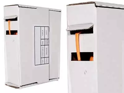 KUTISTESUKKAKELA, 15M, ORANSSI, 3,2/1,6, 125C, UL224 - Yleisosat ja tarvikkeet - 77978 - 1