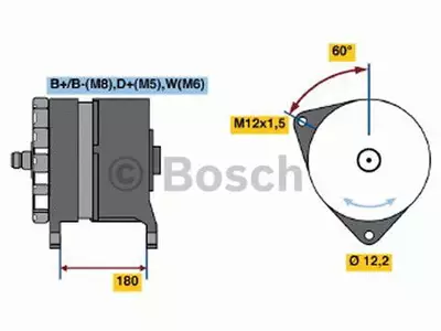 LATURI 24V 140A 0120 689 552 - Yleisosat ja tarvikkeet - 76208 - 1