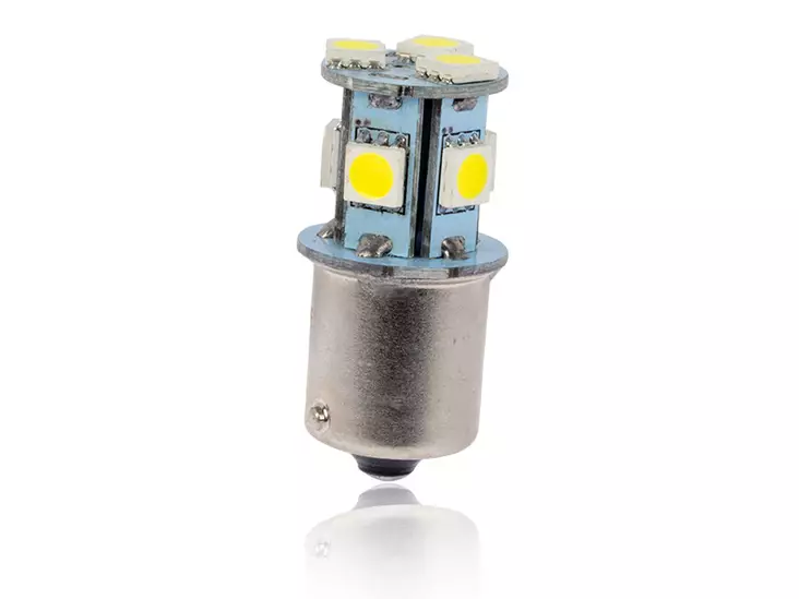 LED-POLTTIMOPARI BA15S 6000K AUTOLINE GREEN TECH - Yleisosat ja tarvikkeet - 50798 - 1