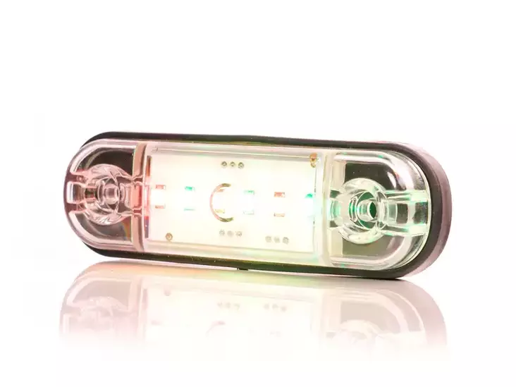 LED-VALO PUNAINEN/VIHREÄ 12/24V 84X24MM - Yleisosat ja tarvikkeet - 50988 - 1