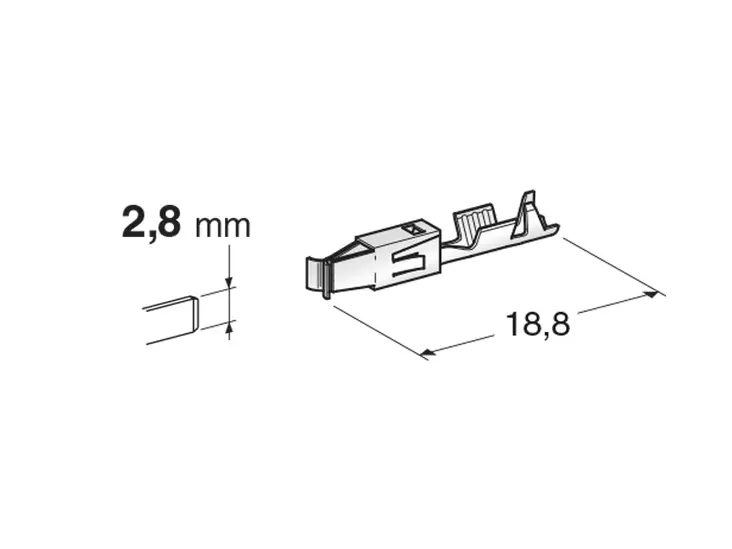 LIITIN N. JPT F280 0,5-1MM2 - Yleisosat ja tarvikkeet - 70308 - 1