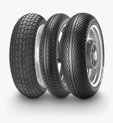 Metzeler Racetec SM Rain 125/75 R 17 NHS TL Fr - MP renkaat - Racing - 68968 - 1