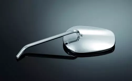 MIRROR CLASSIC (2 PC) CHROME with E-Mark chrome M10x1,25mm - Moottoripyörän Peilit - 84518 - 1