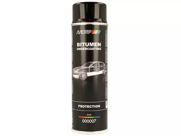 MOTIP ALUSTAMASSA BITUMI SPRAY 500ML - Yleisosat ja tarvikkeet - 47238 - 1