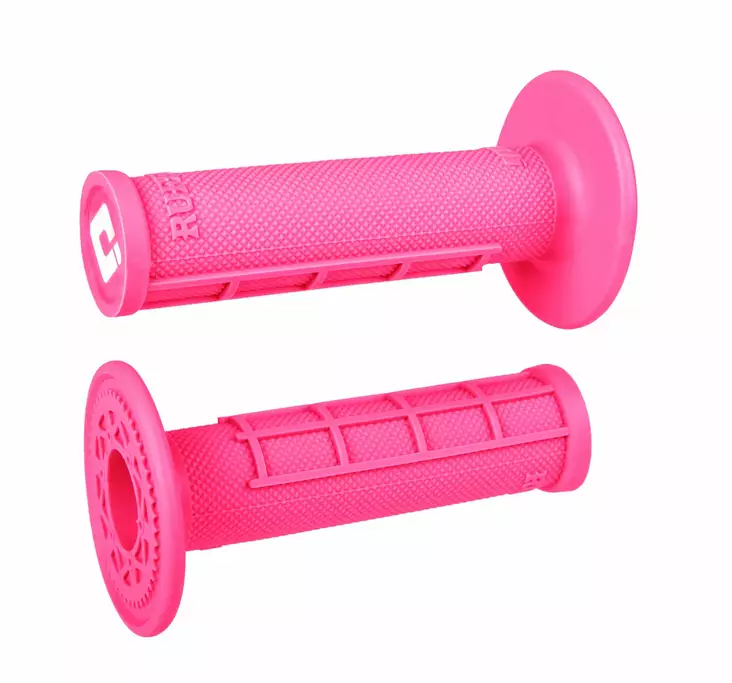 ODI Glue-On Grip Half-Waffle MX Single-Ply (Ruffian) Pink - Moottoripyörän Ohjaus & hallinta - 80998 - 1