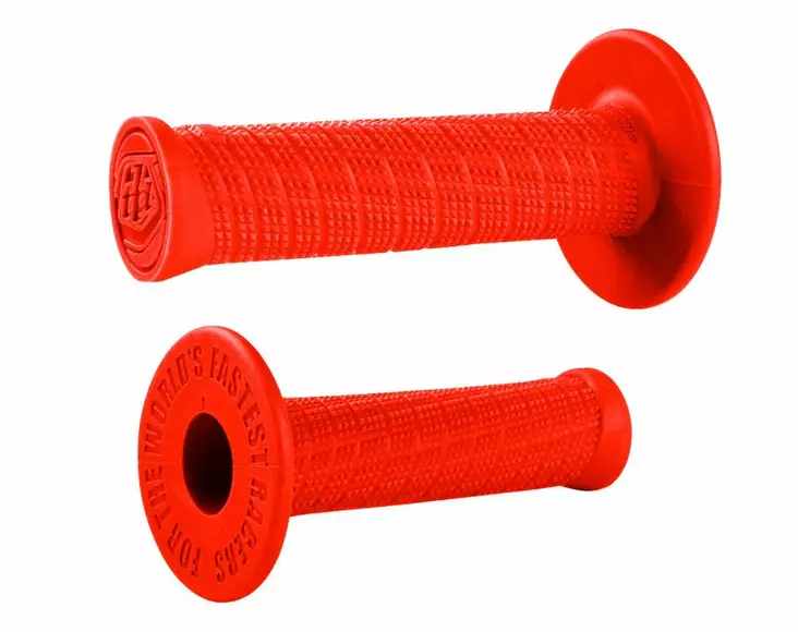 ODI Glue-On Grip Troy Lee Designs MX Fire Red - Moottoripyörän Ohjaus & hallinta - 81708 - 1
