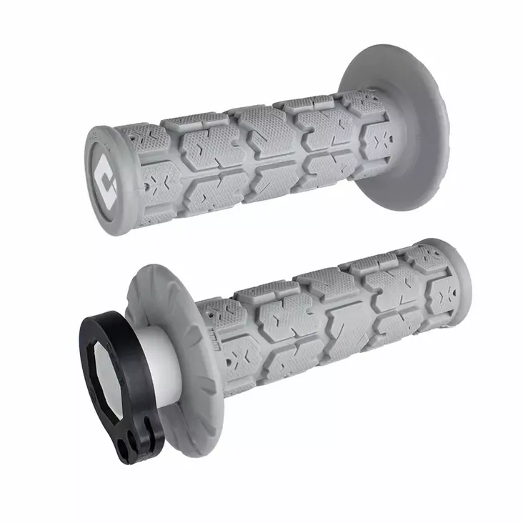 ODI ROGUE Off-Road Lock-On Grip Set Grey / Soft Compound - Moottoripyörän Ohjaus & hallinta - 80868 - 1