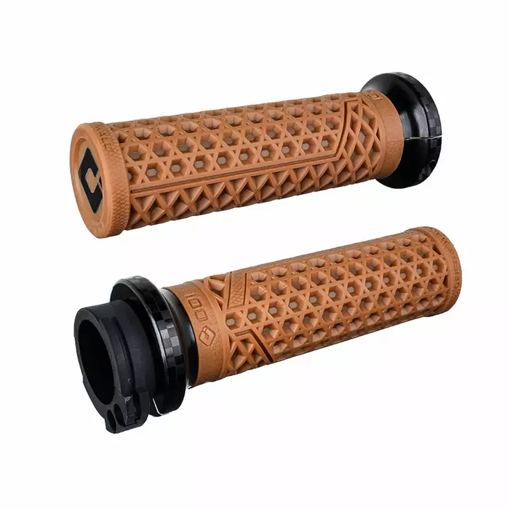 ODI Street Grips V-TWIN Lock-On VANS Signature-HD Cable GUM RUBBER/Black Check - Moottoripyörän Ohjaus & hallinta - 80658 - 1
