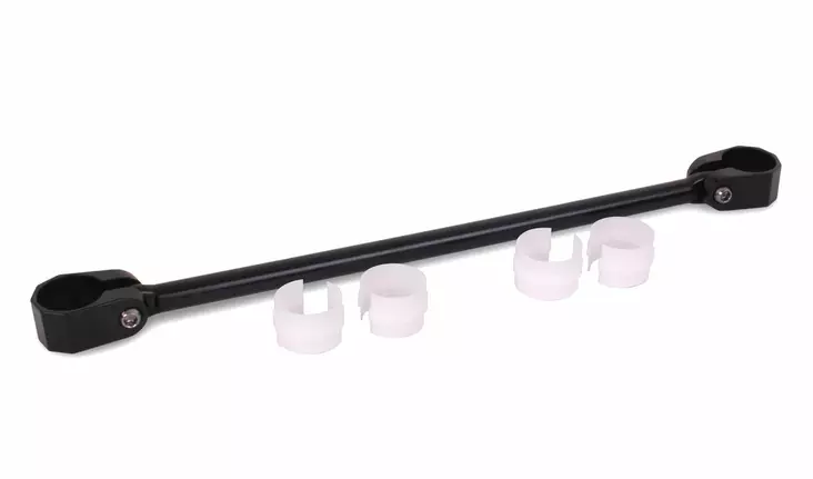 ODI V-TWIN Crossbar with Clamps - Black - Moottoripyörän Ohjaustangot - 81548 - 1