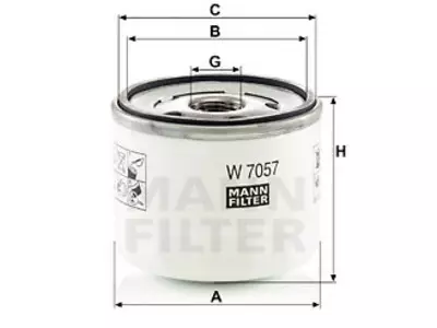 ÖLJYNSUODATIN MANN, FORD - Yleisosat ja tarvikkeet - 64378 - 1