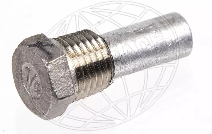 Orbitrade jäähdytysanodi 1/4 x 19mm D2-D17, 2001-2003 - Veneen Sisämoottorin osat - 110928 - 1