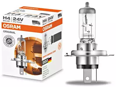 OSRAM ORIGINAL 24V H4 - Yleisosat ja tarvikkeet - 74738 - 1