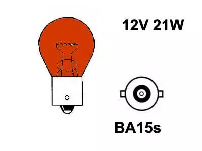 POLTTIMO AU-LITE 12V 21W ORANSSI - Yleisosat ja tarvikkeet - 69688 - 1