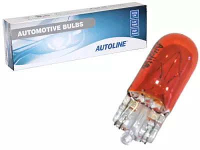 POLTTIMO AUTOLINE 12V 5W T10 AMBER LASIKANTA - Yleisosat ja tarvikkeet - 68258 - 1