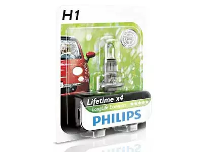 POLTTIMO PHILIPS H1 12V LL ECOVISION BLISTER - Yleisosat ja tarvikkeet - 74238 - 1