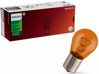 POLTTIMO PHILIPS PY21W 24V BAU15S MASTERLIFE - Yleisosat ja tarvikkeet - 74038 - 1