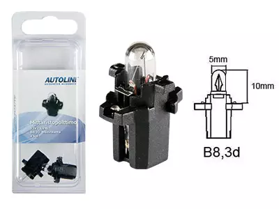 POLTTIMOPARI 12V 1,2W B8,3D BLISTER - Yleisosat ja tarvikkeet - 69428 - 1