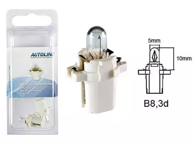 POLTTIMOPARI 12V 2W B8,3D BLISTER - Yleisosat ja tarvikkeet - 69078 - 1