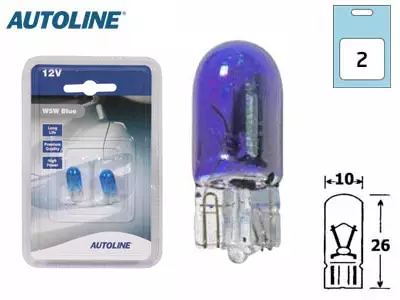 POLTTIMOPARI AUTOLINE 12V 5W SIN BLISTER - Yleisosat ja tarvikkeet - 68838 - 1
