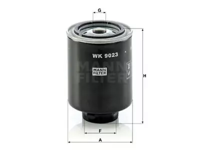 POLTTOAINESUODATIN MANN, MITSUBISHI - Yleisosat ja tarvikkeet - 62858 - 1