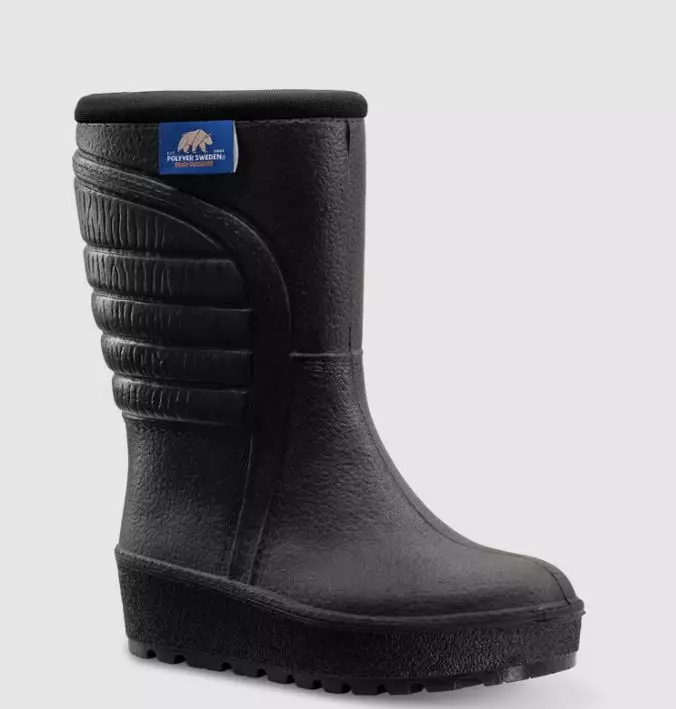 POLYVER Lasten Saappaat Winter musta 31/32 - ATV Saappaat - 92048 - 1
