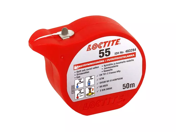 PUTKIKIERRENAUHA LOCTITE 55 / 50M - Yleisosat ja tarvikkeet - 46948 - 1