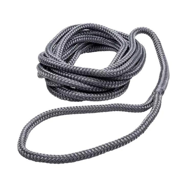 Qvarken Kiinnitysköysi Dockline silmukalla 18mm 6m harmaa - Veneen kiinnitys - 111778 - 1